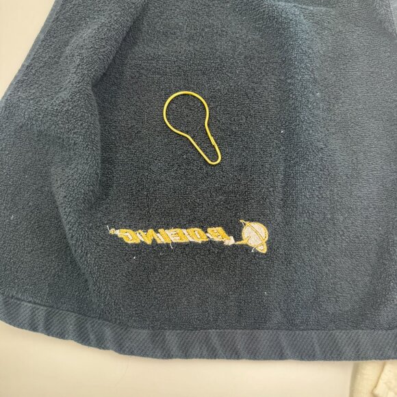 Vintage Boeing & Cadillac Invitational Golf Towels Set of 2 Made in USA - Picture 5 of 7